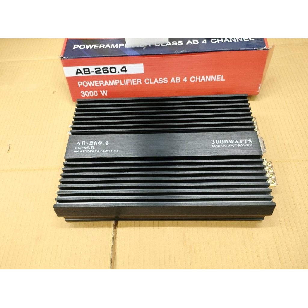 พาวเวอร์แอมป์ AB-260.4 สภาพนางฟ้า