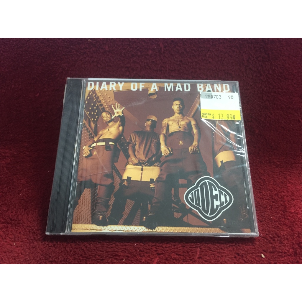 CD Jodeci – Diary Of A Mad Band สภาพตามปก C4-77