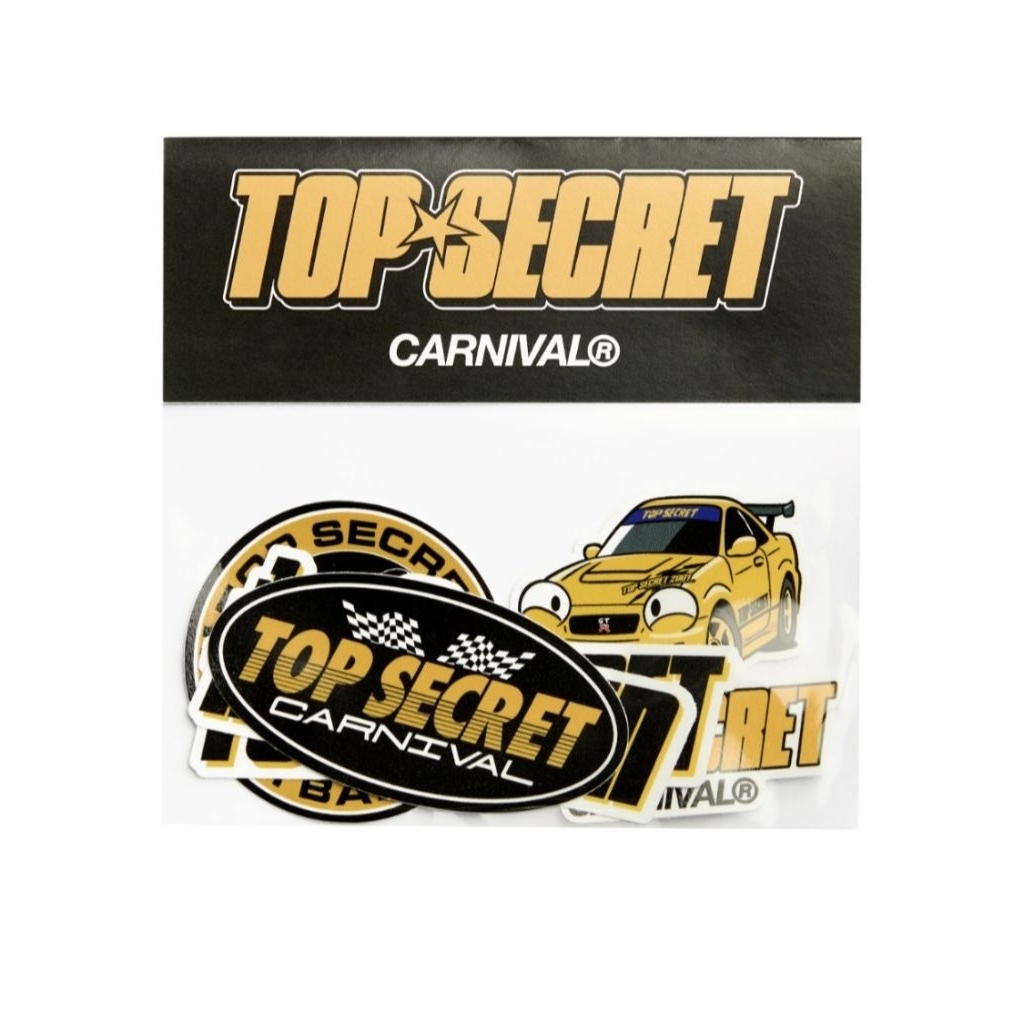 สติกเกอร์ CARNIVAL X TOP SECRET BEER BAIYOKE EDITION STICKER PACK MULTI