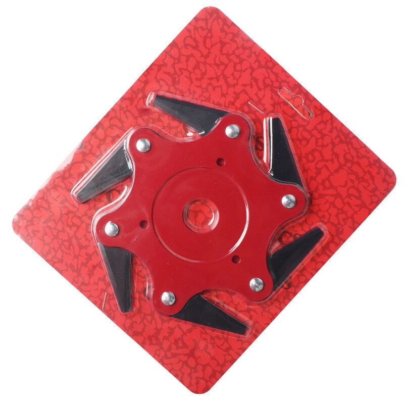 จานใบมีดตัดหญ้า 6 แฉก แข็งแรง 65 ครั้ง สำหรับเครื่องตัดหญ้า ทนทาน ไม่กัดกร่อน - รูปที่ 4