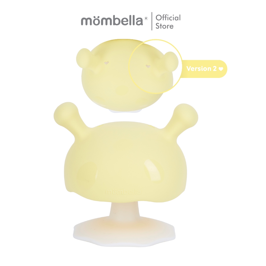 Mombella ยางกัดเห็ดมัมเบล่าสุดนิ่ม ของแท้จากอังกฤษ ปลอดภัยมี มอก. ยางกัดซิลิโคนอันดับ1 Mushroom Teet