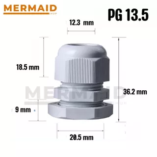 [ 1 ชิ้น ] เคเบิลแกลน Cable Glands PG7,PG9,PG11,PG13.5,PG16,PG21 สินค้าในไทย มีของพร้อมส่ง
