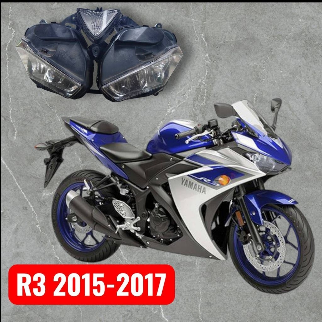 โคมไฟหน้า R3 ปี 2015-2017