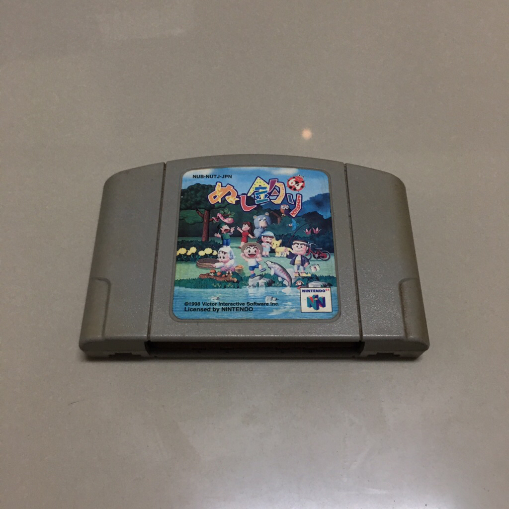 ตลับ Nintendo N64 Nushi Tsuri 64 (Japan) Nintendo 64