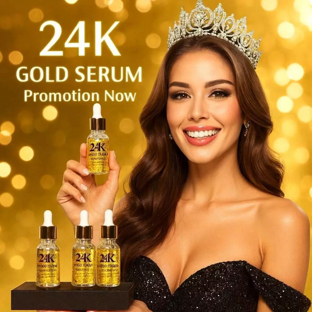 โปร 2 ขวด ขึ้นไป เซรั่มทองคำ 24K  คุณณวัฒน์ ของแท้ ให้ความชุ่มชื้น ไฮยาโซลูชั่น  15ml. สกินแคร์ Skincare thumbnail 3