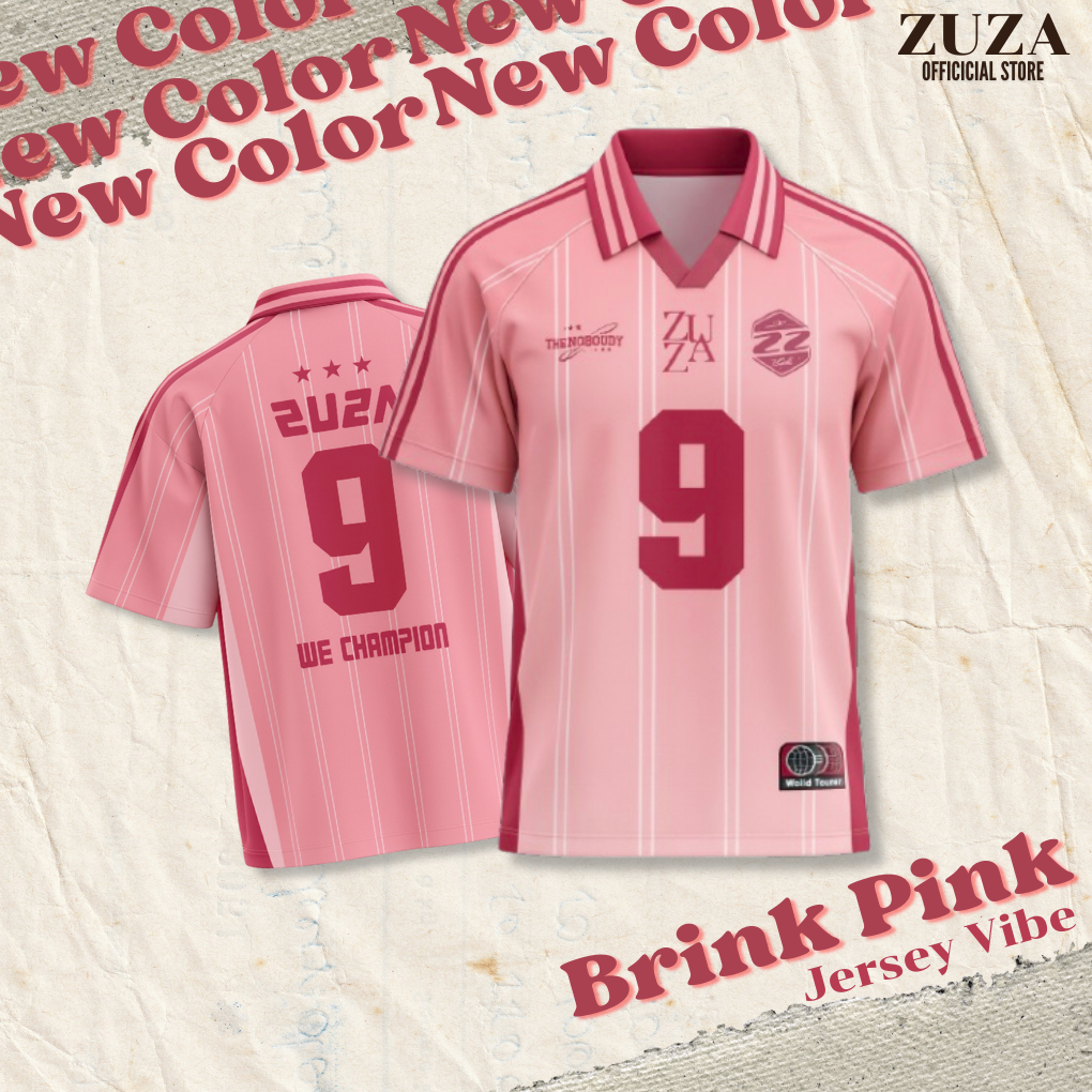 ZUZA 9 JERSEY Collection l เสื้อโปโลคอปก แขนสั้น ผ้าไมโครฯ ทรงOversize Unisex งานพิมพ์คมชัด ผ้านุ่มลื่น สวมใส่สบาย - ภาพย่อย 3