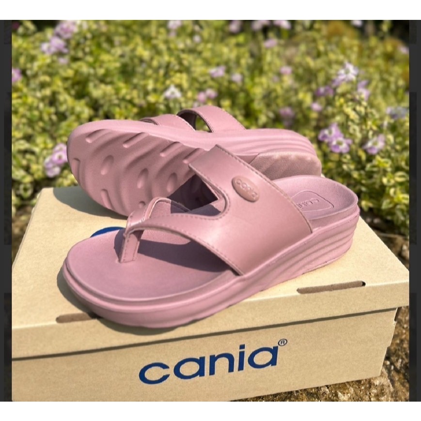 (R5) รองเท้าแตะ คาเนีย พื้นกระชับนุ่ม มีสี น้ำตาล ดำ ชมพู ครีม เขียว กรม Size 36-39 รุ่น CW 41143