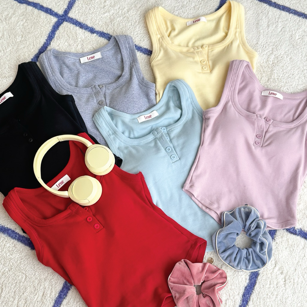 Lenebkk Renly Tank Top With Bra เสื้อกล้ามมีบราในตัว