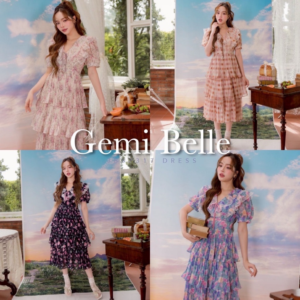 #JBS2317 GemiBelle Dress Joobs studio