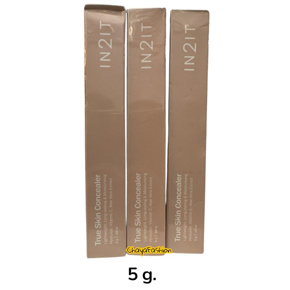 *SALE* In 2 It อินทูอิท ทรู สกิน คอนซีลเลอร์ 5กรัม (ไอวอรี่/ ไลท์ /เนเจอรัล) Exp09/26 *รายละเอียดด้า