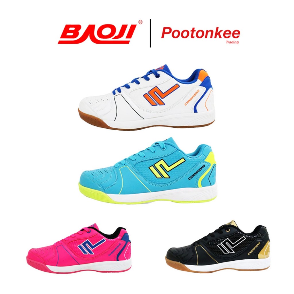 Baoji Futsal BJM 741 รองเท้าผ้าใบบาโอจิ รองเท้าฟุตซอล