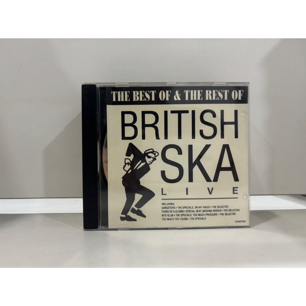 1 CD MUSIC  ซีดีเพลงสากล  THE BEST OF & THE REST OF BRITISH SKA-Live ACTION REPLAY RECORDS LTD      