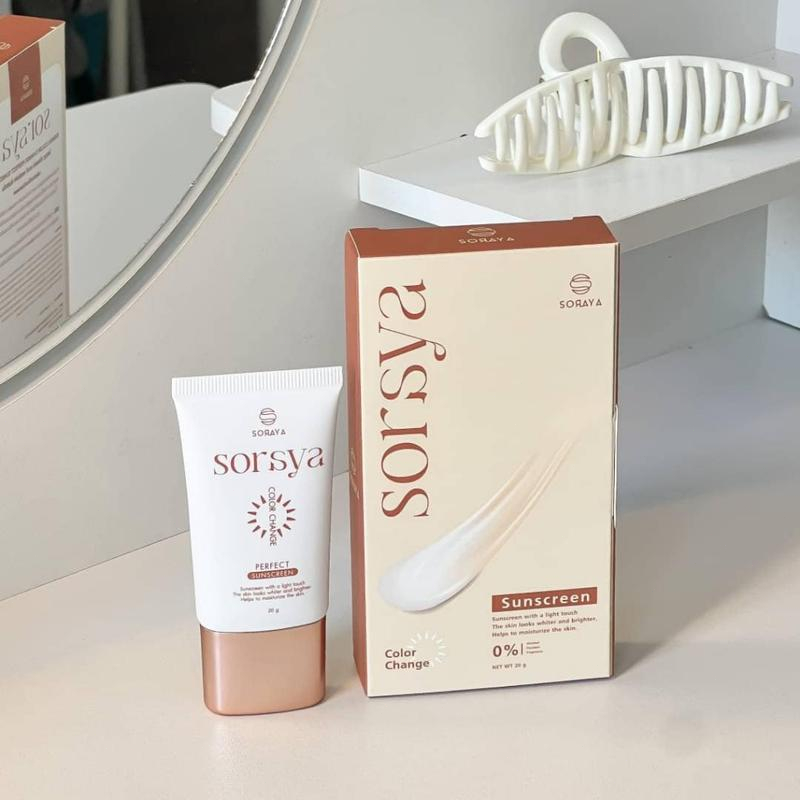 Soraya ครีมกันแดดปรับสี กันแดดสำหรับใบหน้า 20 กรัม