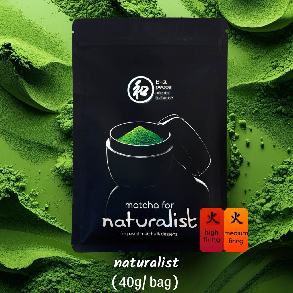 พร้องส่ง Peace matcha ผงมัทฉะแท้ 100% ไม่ผสมน้ำตาล | Naturalist high , Naturalist medium