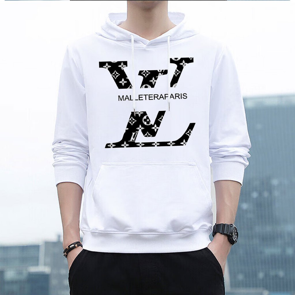 BK-1290-LONG เสื้อแขนยาวมีฮู้ด ลายสกรีน มีไซส์ครบ สีให้เลือก เสื้อกันหนาวแฟชั่นเกาหลี