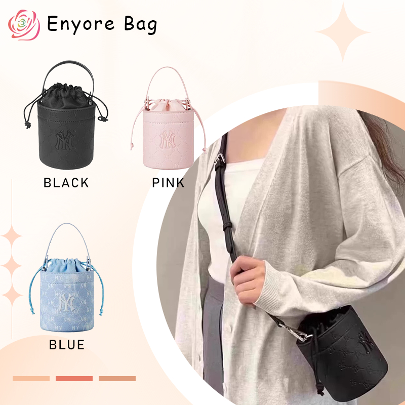 [รับหิ้วของจากเกาหลี] MLB กระเป๋าทรงถัง