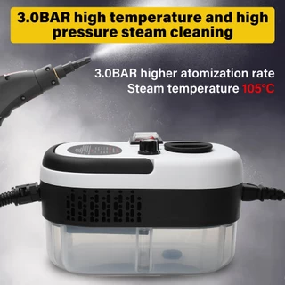 🔥เครื่องทำความสะอาดด้วยไอน้ำแรงดันสูง 2500W ทำความสะอาดด้วยไอน้ำอุณหภูมิสูง สำหรับเครื่องปรับอากาศ เครื่องดูดควันรถยนต์