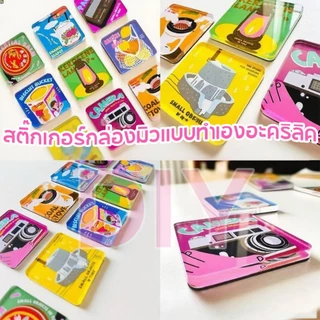 QQ ชุดแม่เหล็กติดตู้เย็นอะคริลิค DIY เหมาะสำหรับตกแต่งตู้เย็น DIY อัลบั้มรูป ของขวัญวันวาเลนไทน์ ของขวัญวันแม่ ของขวัญวั