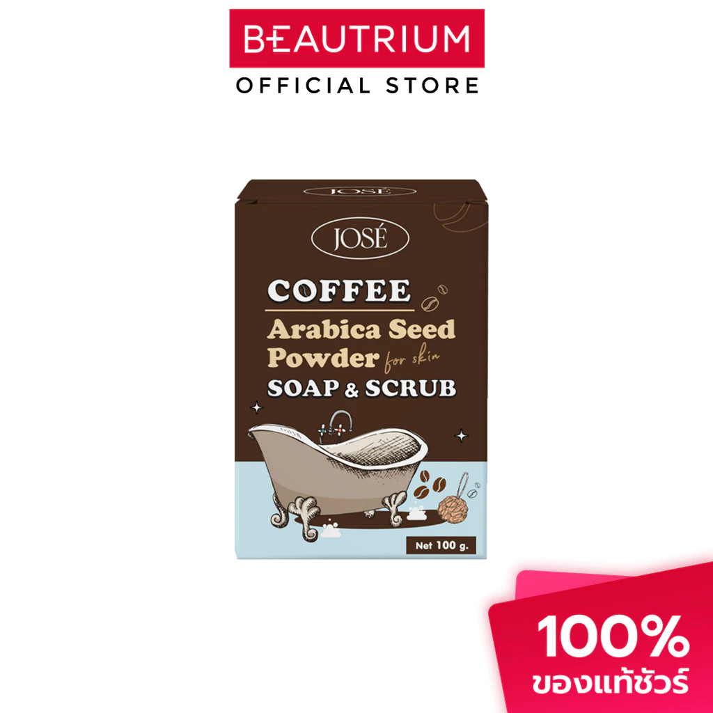 JOSE Coffee Soap & Scrub สบู่สครับ 100g