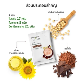 บอดี้คีย์แอมเวย์สูตรใหม่ น้ำตาลน้อยกว่า Bodykey Amway ผลิตภัณฑ์ทดแทนมื้ออาหาร (ของแท้💯 ช็อปไทย)