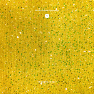 สโนว์วี่ ผ้าเลื่อมสโนว์วี่ ผ้าปักเลื่อม คุณภาพดี หน้ากว้าง 6…