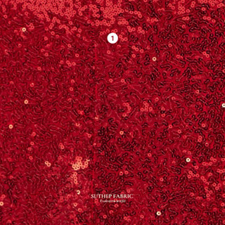 ผ้าเลื่อมเกล็ดซ้อน ผ้าเลื่อมปัก ผ้าเลื่อมลายคลาสสิก ปักแน่น …