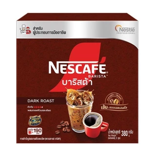 (1กล่อง)Nescafe​ เนสกาแฟ​ บาริสต้า​ 380 กรัม​ ดาร์คโรสต์​คั่วเข้ม​ผสมกาแฟคั่วบดละเอียด✨