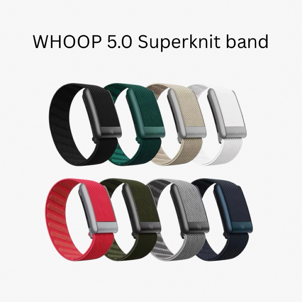 (ส่งด่วน)WHOOP 5.0 Bands Superknit & Coreknit สายสำรองสำหรับ WHOOP ONE และ PEAK