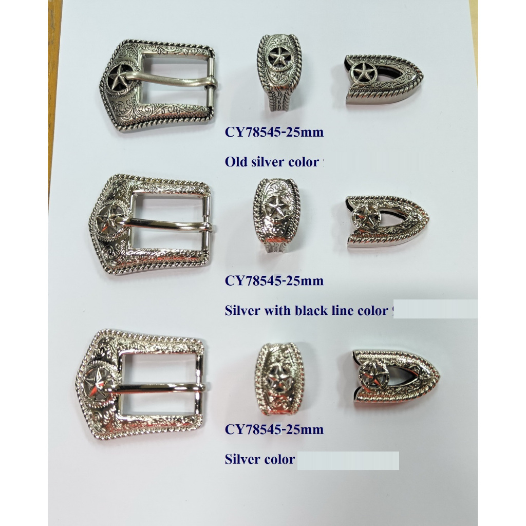 หัวเข็มขัด ชุด 3 ชิ้น  มี6แบบ ใช้กับสาย 25 มิล สไตล์ แฟชั่น สตรีทแวร์ หลายแบบใช้กับเข็มขัดและกระเป๋า