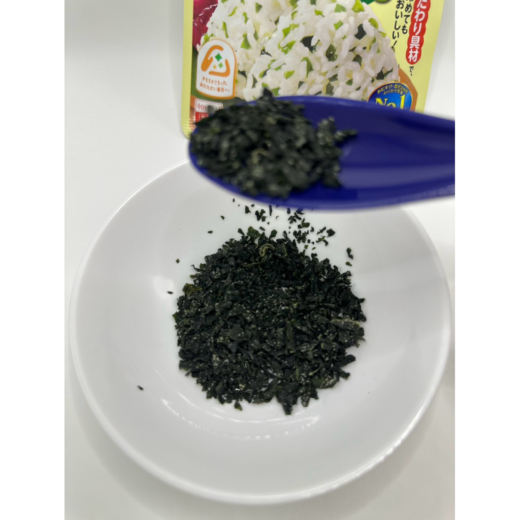 ผงโรยข้าว ผสมเพื่อทำข้าวปั้น รสสาหร่ายวากาเมะ จากมารูมิยะ - รูปที่ 4