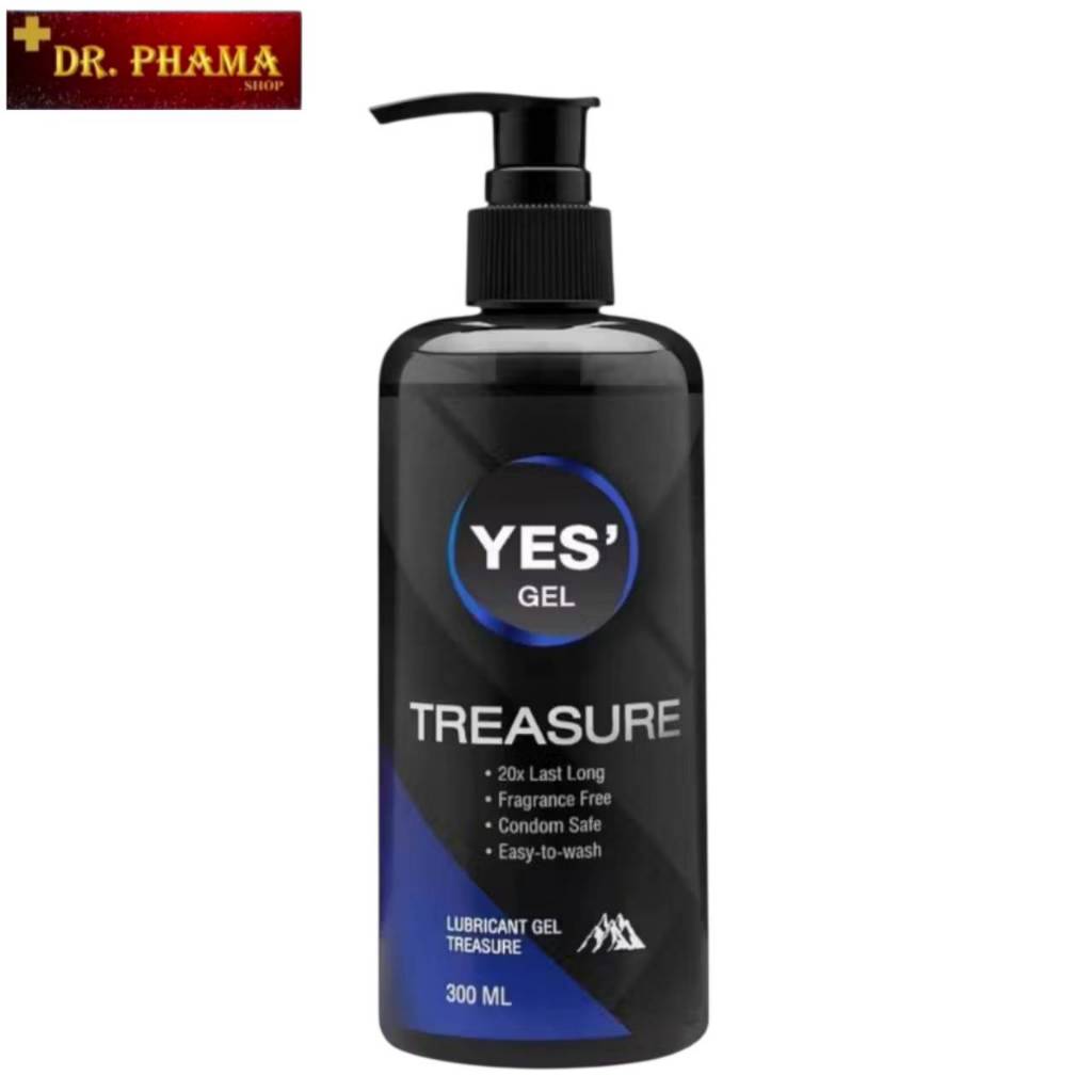 วาย อี เอส เยส เจลหล่อลื่น กลิ่น Treasure 300มล. Yes Gel Treasure Lubricant Gel 300 ml