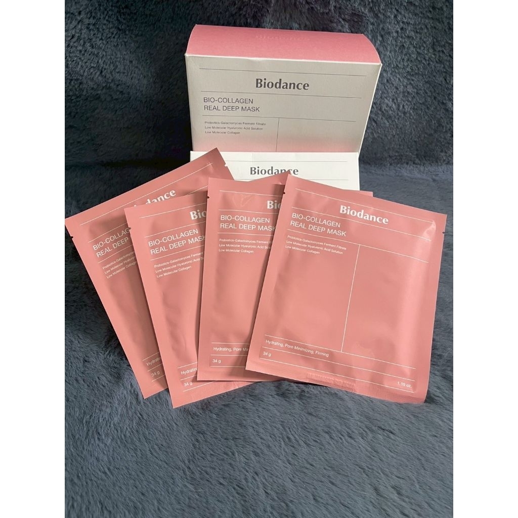 Biodance Bio-Collagen / Hydro Cera-Nol Real Deep Mask 34ml*1pc, 34ml*4pc