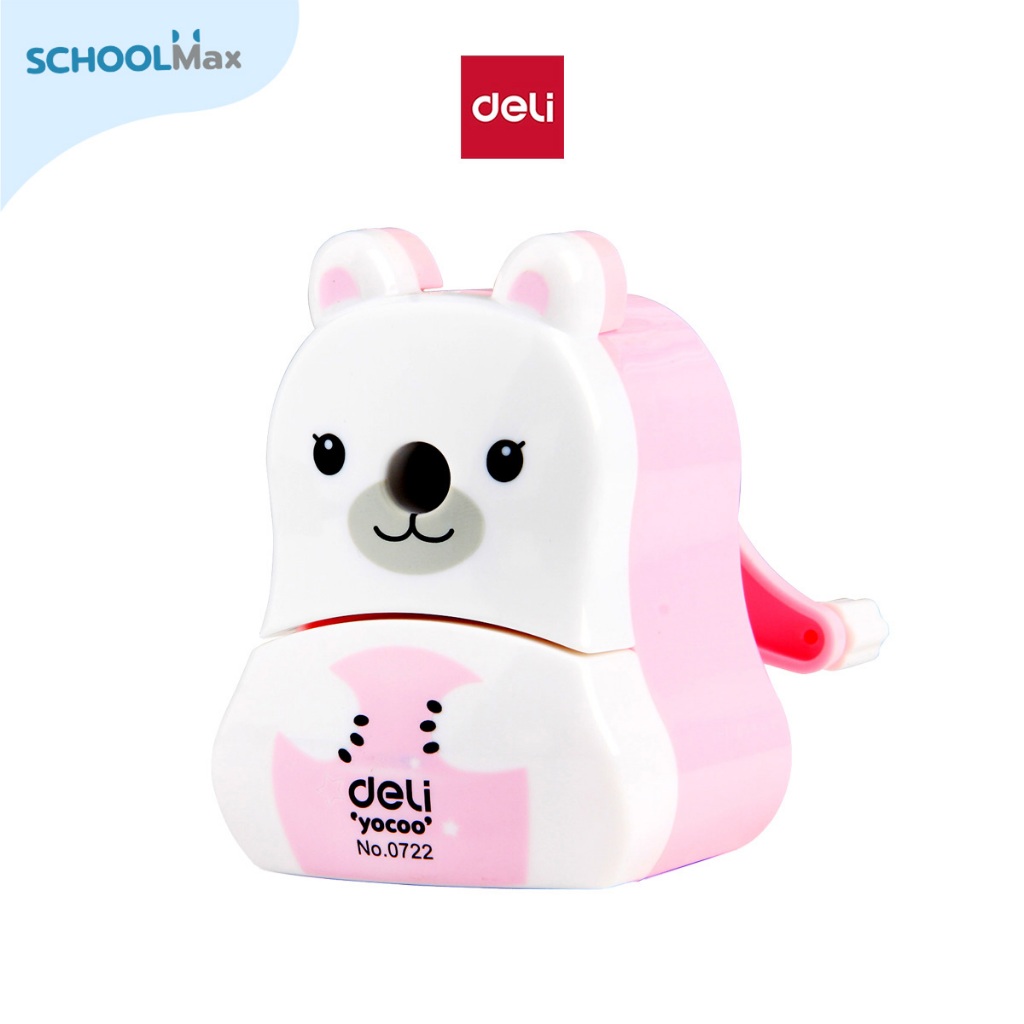 Deli เครื่องเหลาดินสอรูปหมี No.0722