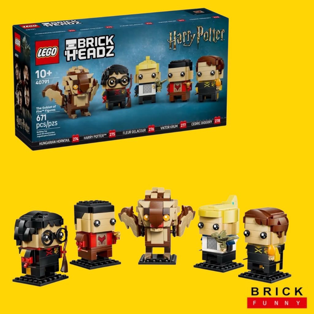 Lego BrickHeadz 40791 The Goblet of Fire™ Figures สินค้าพร้อมส่ง ของแท้ 100% ครับ