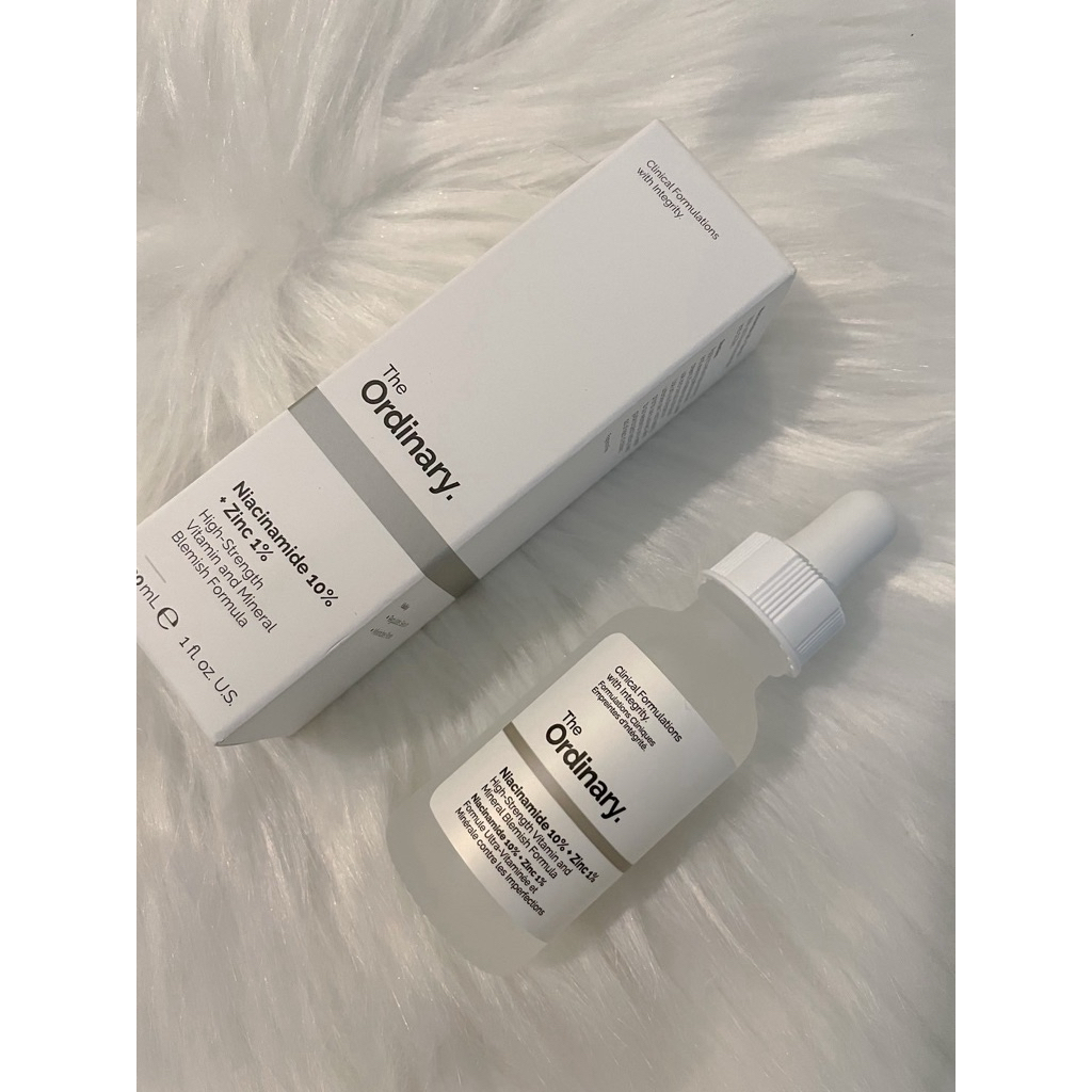 แท้ The Ordinary Niacinamide 10% + Zinc 1% 30 ml.