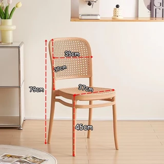 furnituredirect เก้าอี้พลาสติก เก้าอี้มีพนักพิง YF-1684 815 816