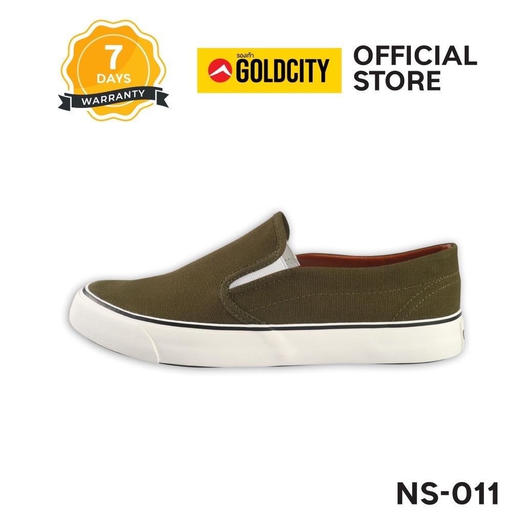 รองเท้าสลิปออน แบบสวม  พื้นยางพารา ขอบหนัง ส่งตรงจากโรงงานแท้100% GOLDCITY - รูปที่ 3