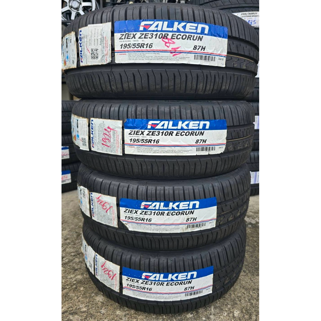 🚗🚓Falken​ 195/55/16 ZE310 ยางใหม่ปี24