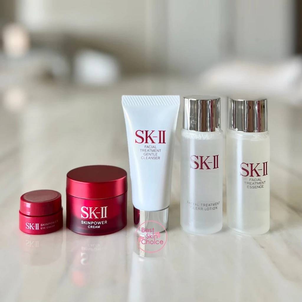 Facial Treatment Gentle Cleanser / Essence 30mL /Clear Lotion 30mL/SKINPOWER CREAM / ADVANCED CREAM/Airy Milky Lotion