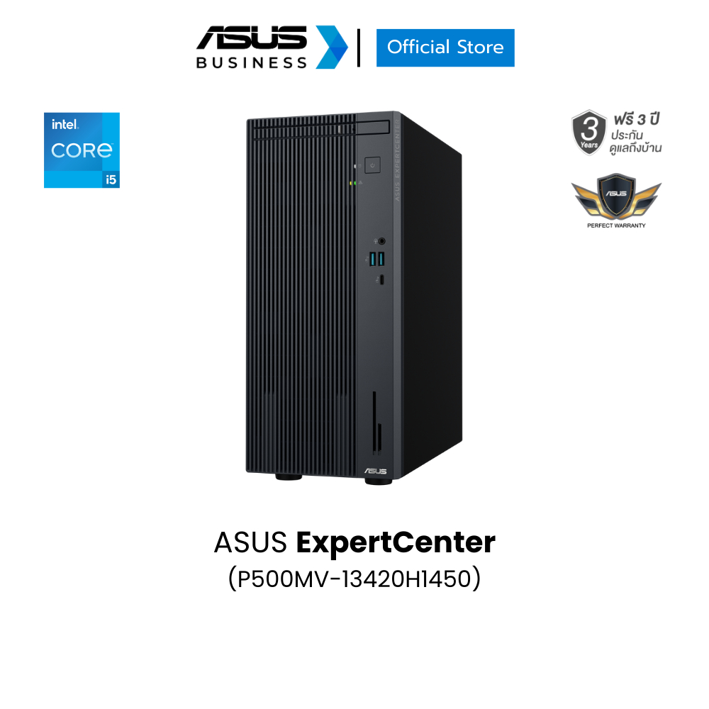 ASUS ExpertCenter P500 Mini Tower (P500MV-13420H1450) Intel® Core™ i5 13420H, 8GB, 256GB SSD, DOS