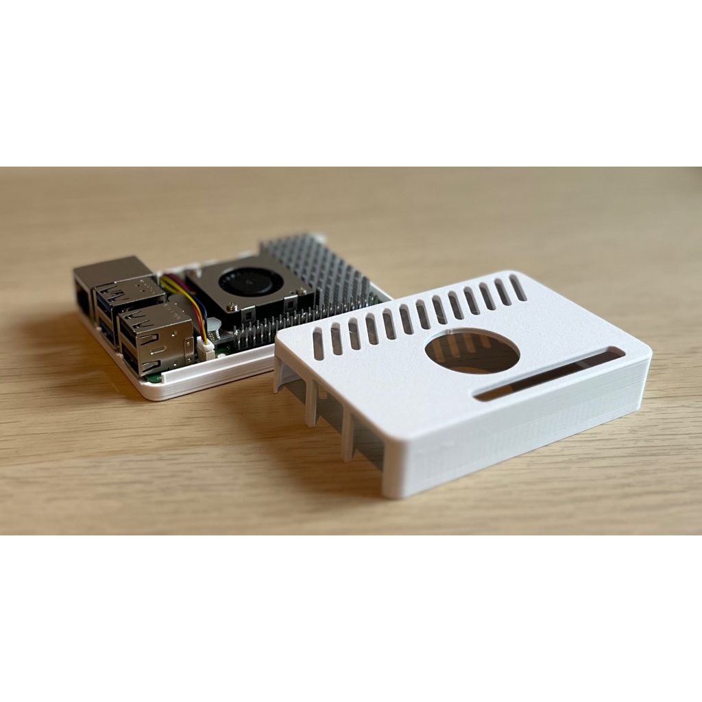 เคส Raspberry Pi 5 ปกป้องบอร์ด ระบายความร้อนดีเยี่ยม พร้อมช่องพัดลมRaspberry Pi 5 case