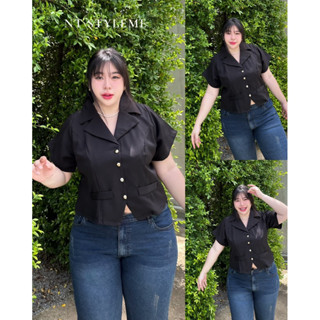 เสื้อทรงเบเซอร์ใส่เที่ยวใส่ทำงานให้ลุกค์ผู้ดีสุดๆรหัสB37