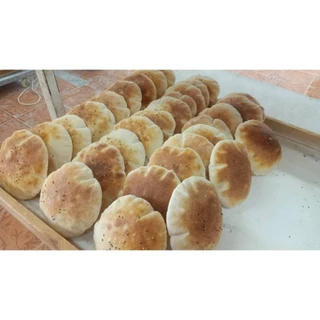 Pita bread (5 pieces in pack), Arabic pita bread, Turkish tombik ekmek, แป้งพิตต้า, พิตต้า,