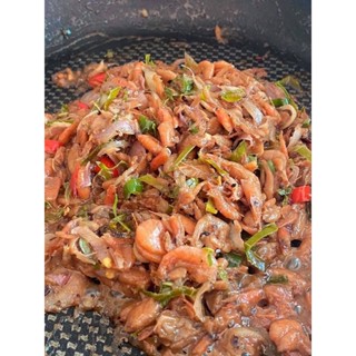 กุ้งจ่อม  ( 1 kg.) หมักสูตรอีสาน ยังไม่ได้ใส่เครื่องเคียง