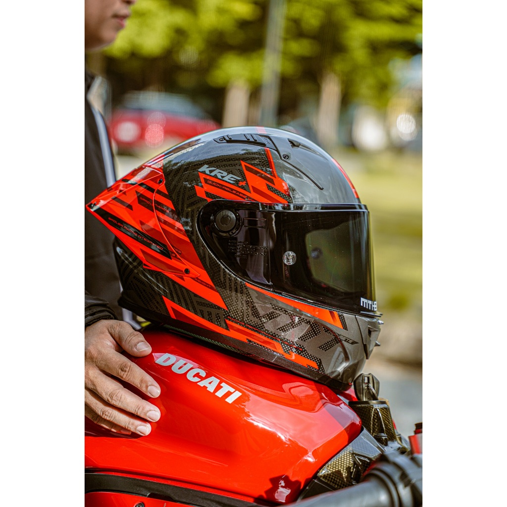 VISOR V-29B FOR MT HELMET (ชิวแต่งสำหรับหมวกกันน็อค MT KRE+ CARBON) (อ่านก่อนสั่งซื้อ ไม่รับเปลี่ยนคืน)
