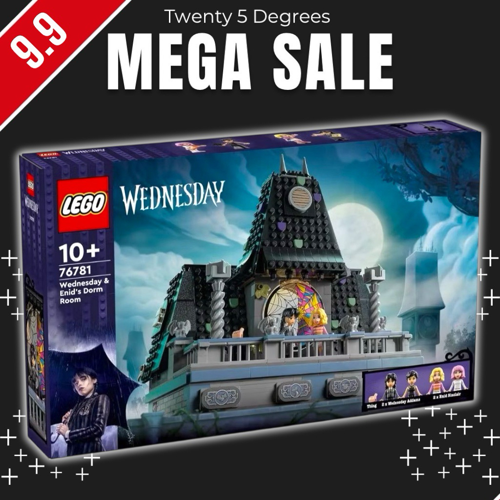 Lego 76781 Wednesday & Enid's Dorm Room เลโก้ ของใหม่ ของแท้ 100%