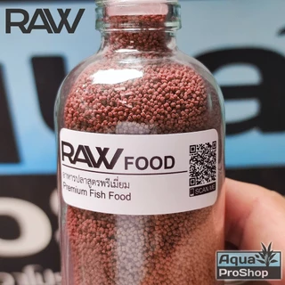 RAW Food อาหารปลาสูตรพรีเมี่ยม โปรตีนสูง ขนาด 70 กรัม