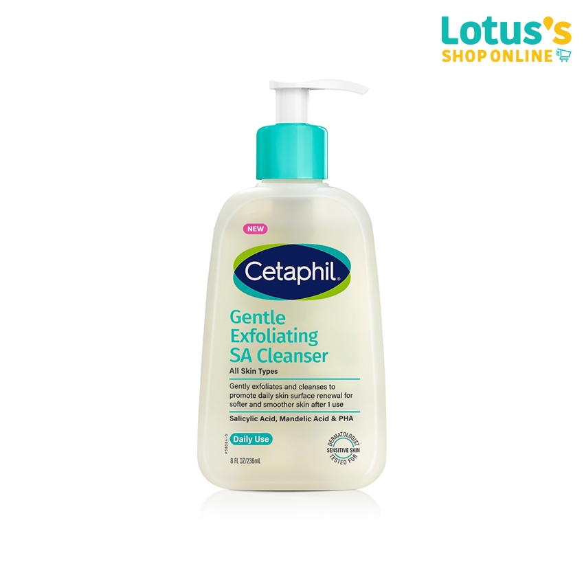 เซตาฟิล เจนเทิล เอ็กซ์ฟอลิเอทติ้ง เอสเอ คลีนเซอร์ 236 มล.CETAPHIL GENTLE EXFOLIATING SA CLEANSER 236 ML