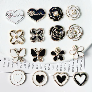 ส่งด่วนทันที 💎 ตัวติดรองเท้างานเพชร งานไข่มุก สวยหรูดูแพง (แนะนำสั่ง 2 เซ็ต) มีส่งด่วน-ส่งทันที ทุกวัน