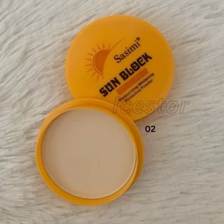 S703 Sasimi SUN POWDER SPF 50+++ แป้งพัฟกันแดด ผิวเรียบเนียน เบาสบาย คุมมันตลอตทั้งวัน